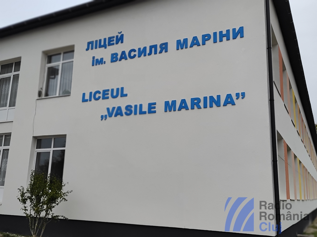 Liceul cu predare în limba română „Vasile Marina” din Apșa de Mijloc reabilitat cu sprijin din România [AUDIO]