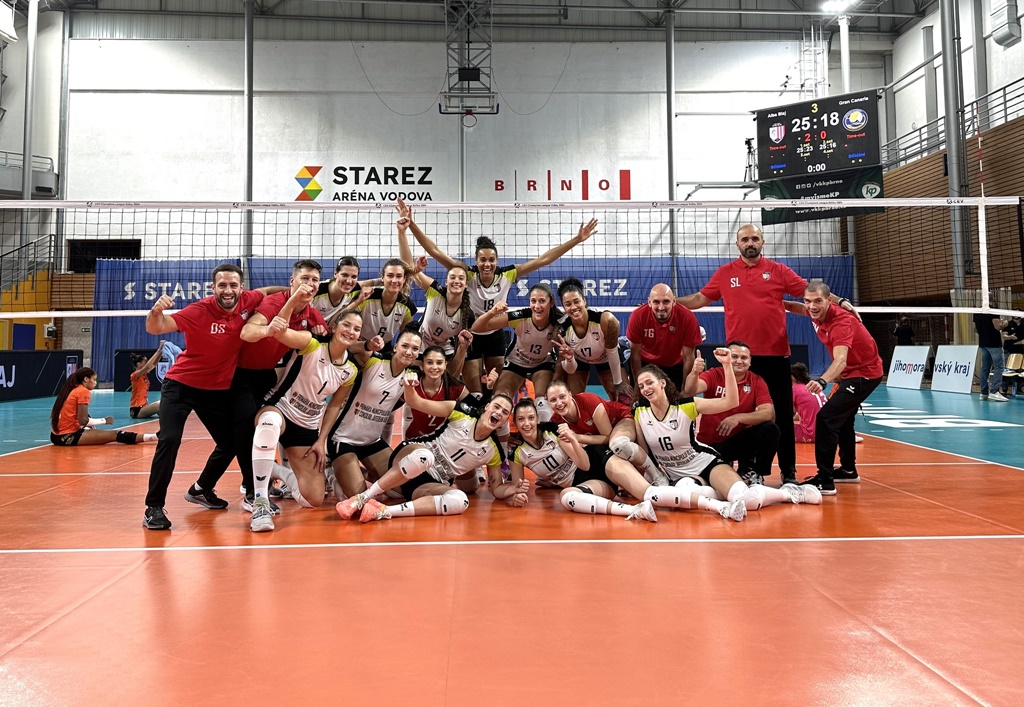 Volei Alba Blaj a debutat cu dreptul în grupa de calificare în Liga Campionilor