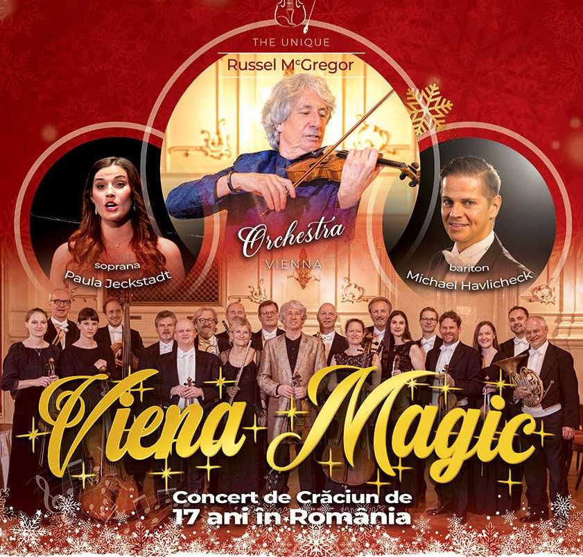 „Viena Magic” – concert de sărbători la Cinema Florin Piersic