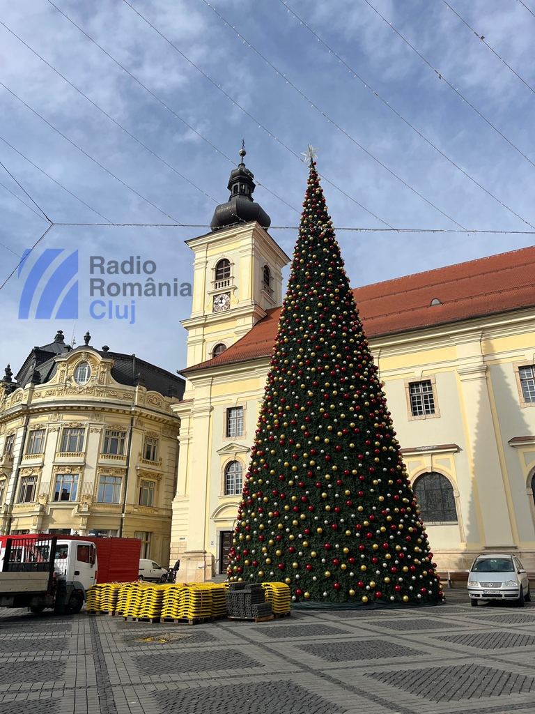 Revelion în Piața Mare din Sibiu