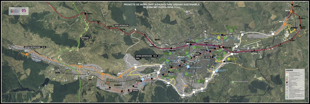 Au început lucrările la centura metropolitană a Clujului