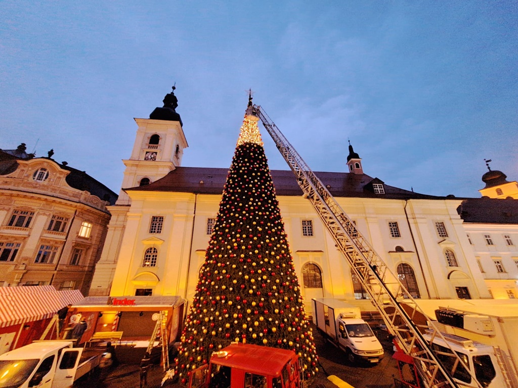 În vizită la Târgul de Crăciun de la Sibiu