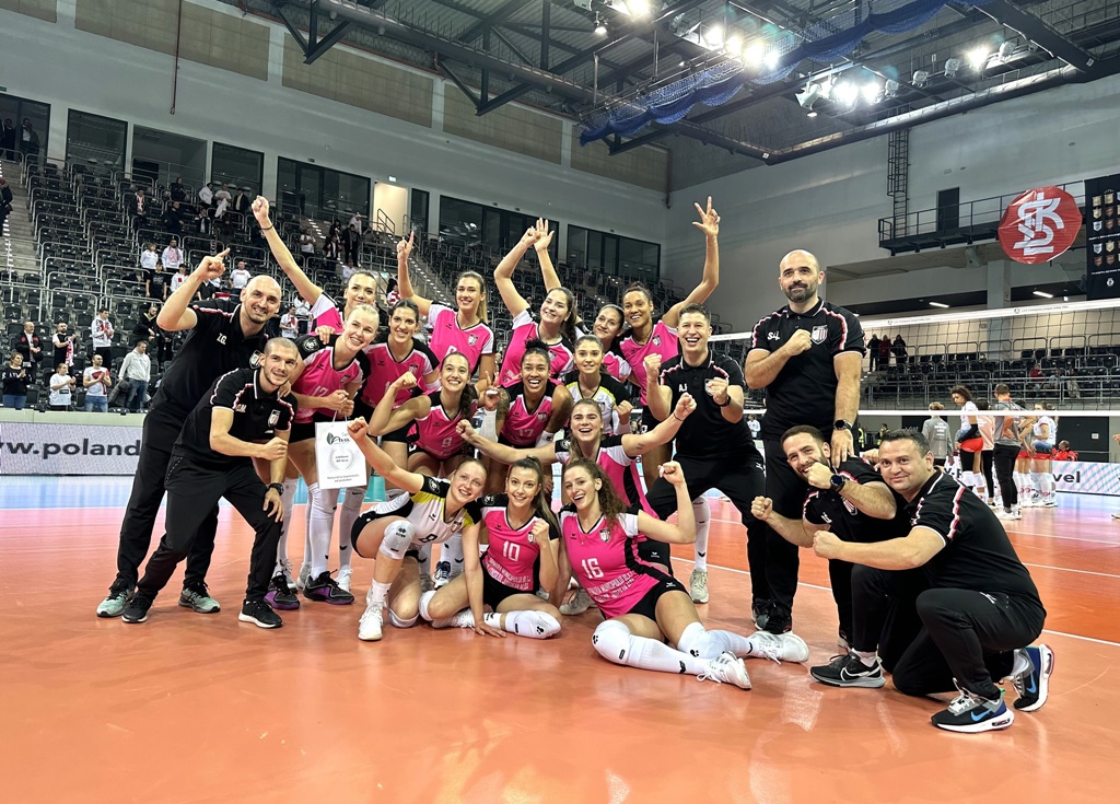 CSM Volei Alba-Blaj a debutat cu dreptul în grupele Ligii Campionilor