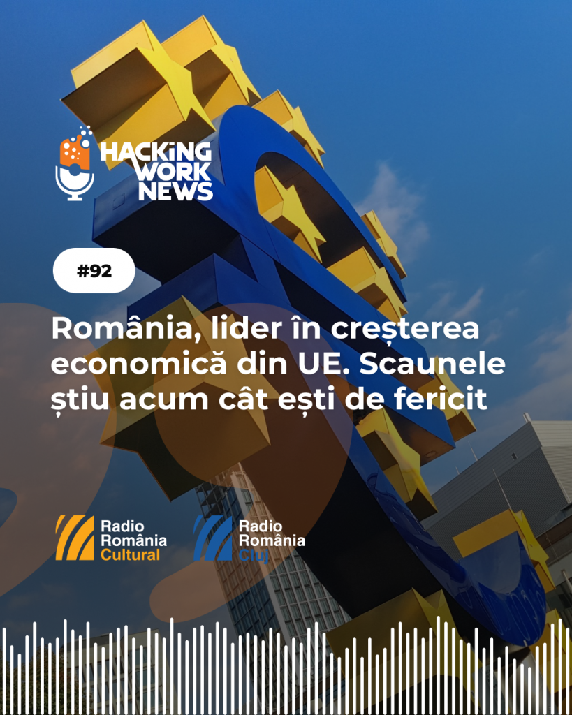 România, lider în creșterea economică din UE. Scaunele știu acum cât ești de fericit 