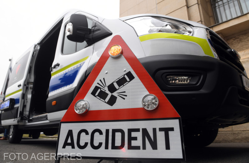 Accident pe autostrada Sibiu-Deva