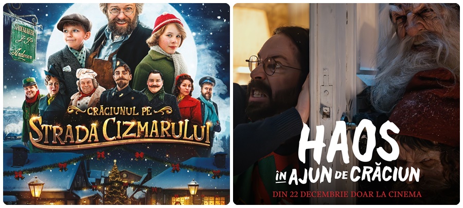 Două filme de Crăciun, în cinematografe, din 22 decembrie