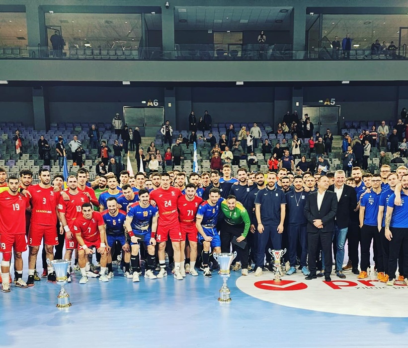 Naţionala României a câştigat turneul internaţional de handbal masculin Trofeul Carpaţi