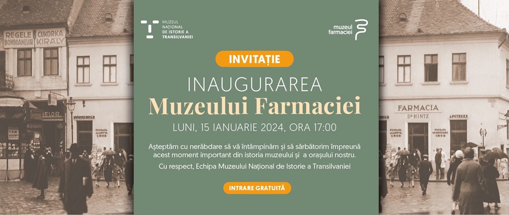 Inaugurarea Muzeului Farmaciei la Cluj-Napoca