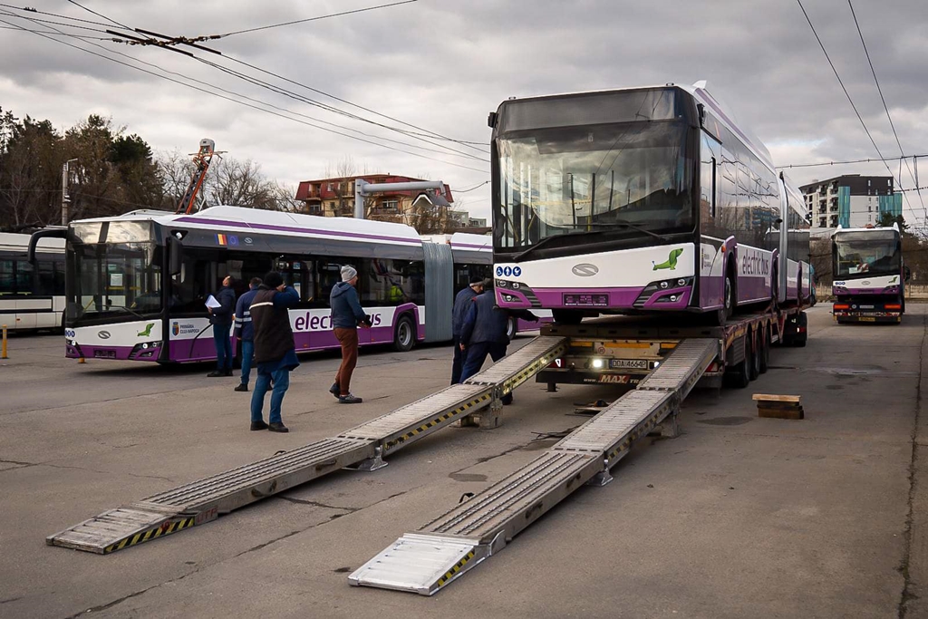 Circulăm cu autobuze electrice de capacitate mare între Cluj-Napoca și zona metropolitană [FOTO]