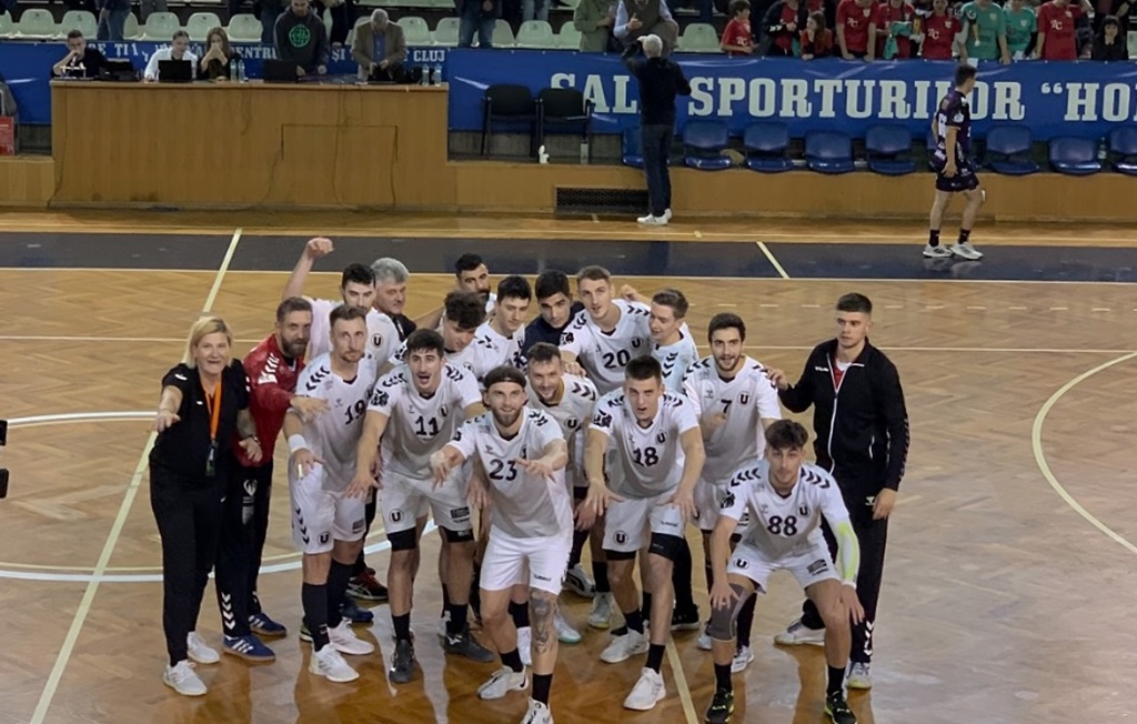 Victorie importantă pentru U Cluj în Liga Națională de handbal masculin