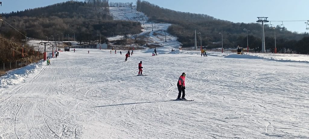 Sanie de vară, în locul pârtiei de schi!