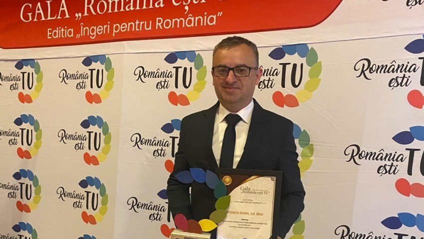 Primăria Oradea a fost premiată la gala „România ești tu”