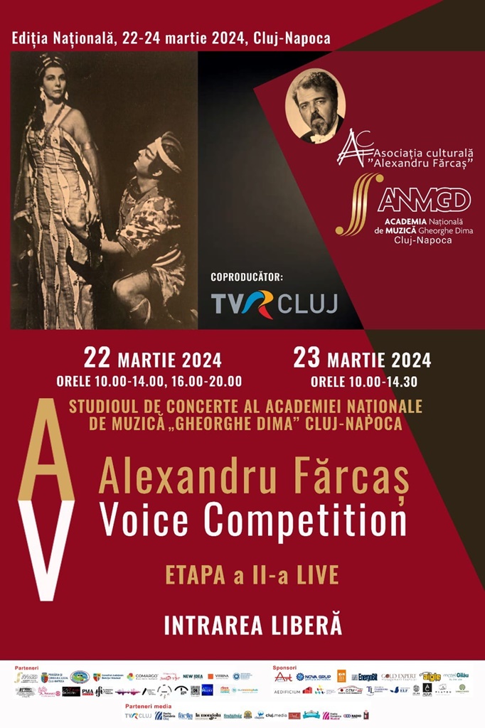 Alexandru Fărcaș Voice Competition, 22-24 martie