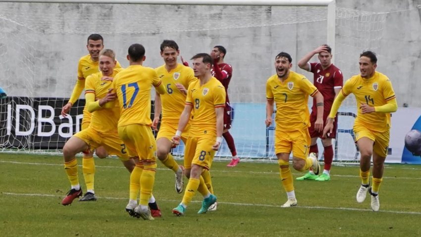 Naționala U21 a României a învins Armenia