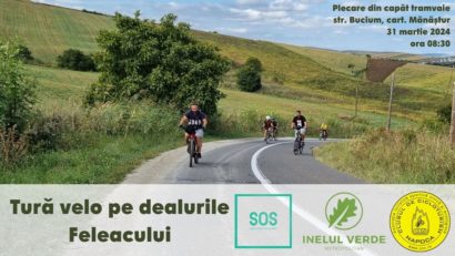 Tură velo pe dealurile Clujului