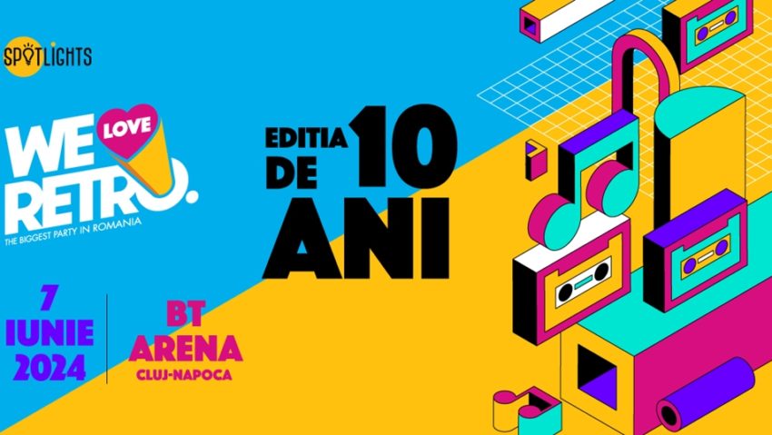 10 ani de We Love Retro, la Cluj-Napoca