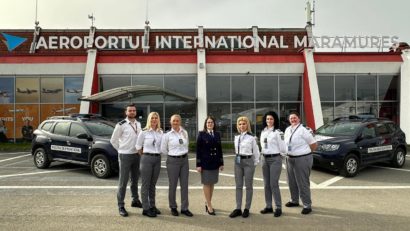 Prima aeronavă Schengen a aterizat pe Aeroportul Internațional Maramureș