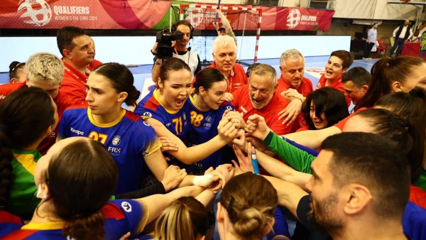 Victorii pe linie pentru echipa României de handbal feminin