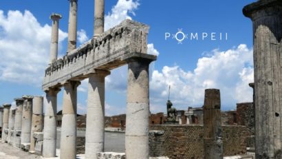 O vilă veche din Pompeii a fost iluminată într-un mod inedit