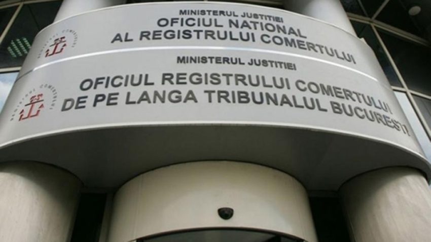 Protest al angajaților din Oficiul Naţional al Registrului Comerţului