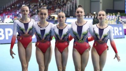 Locul 8 pentru junioarele noastre la gimnastică artistică