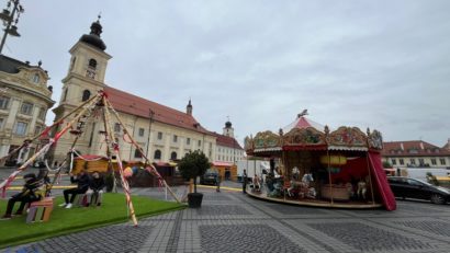 Protest împotriva fuziunii unor licee din Sibiu