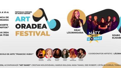 Voci din întreaga țară se vor întrece la „Art Oradea Festival”