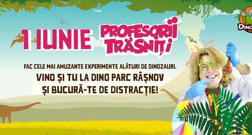 Dino Parc dă startul distracției, de Ziua Copilului