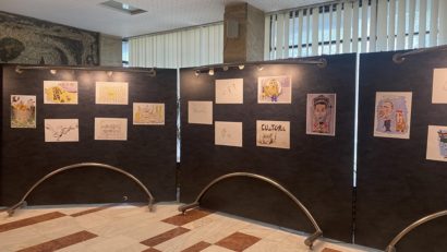 Expoziție de caricatură la Galeriile Radio Cluj