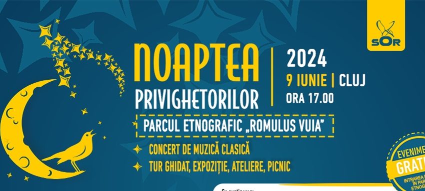 ”Noaptea privighetorilor” în Parcul Etnografic