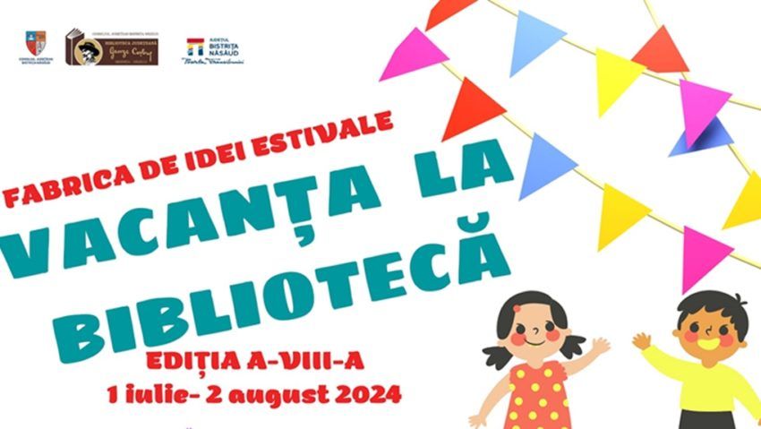 ”Fabrica de idei estivale – vacanța la bibliotecă”