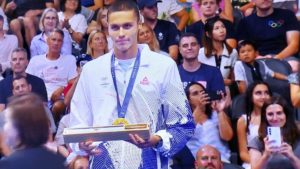 David Popovici, al doilea cel mai bun sportiv din Balcani în 2024