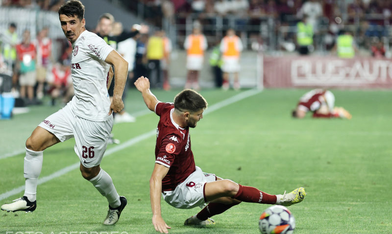 CFR Cluj luptă pentru calificarea în sferturile Cupei României