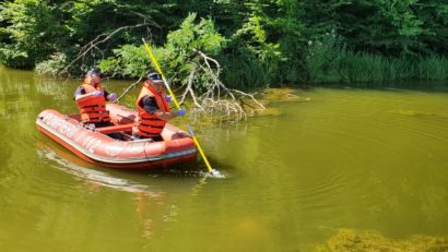 Un bărbat a murit înecat într-un lac de acumulare