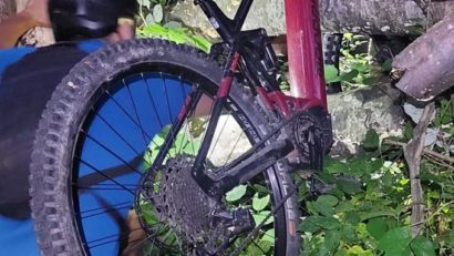 Biciclist rătăcit în zona Coada Lacului-Meziad