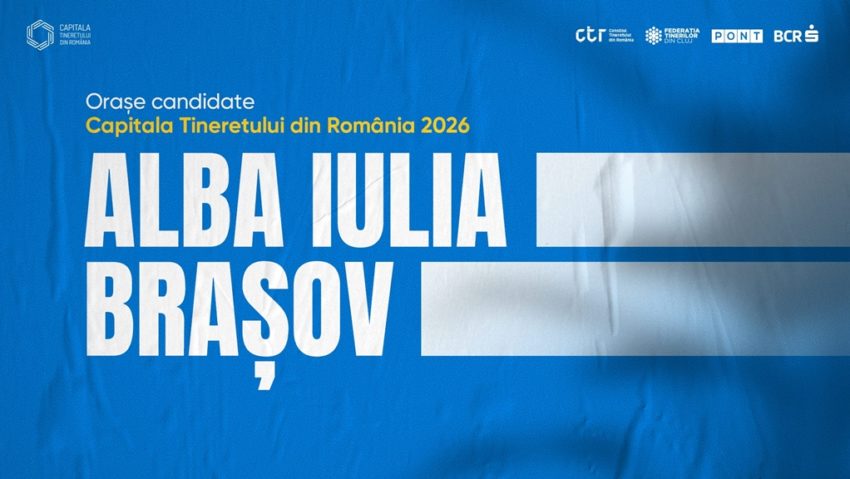 2 orașe candidează pentru „Capitala Tineretului din România”