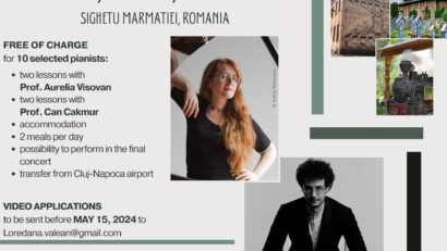 12 tineri pianiști din țară și din străinătate vin la Sighet International Music Summer