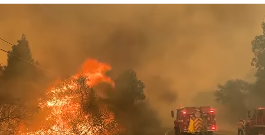 Incendiu de amploare la Roma