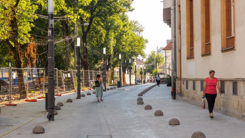 Lucrări de reabilitare în Cluj: Parcul Caragiale, Strada Uliului și Zona Carbochim