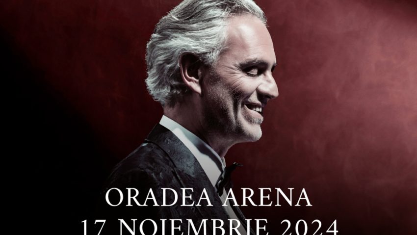 Andrea Bocelli va susține un concert extraordinar la Oradea