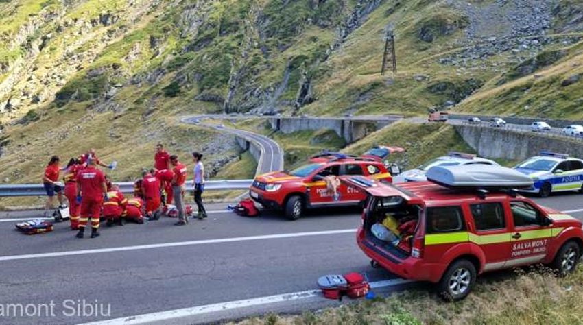 Biciclist mort pe Transfăgărășan