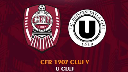 Derby-ul etapei a patra: CFR Cluj – Universitatea Cluj