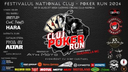 Prima ediție a Festivalului Național – Cluj Poker Run