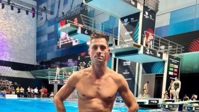 Constantin Popovici, vicecampion în Seria Mondială de High Diving