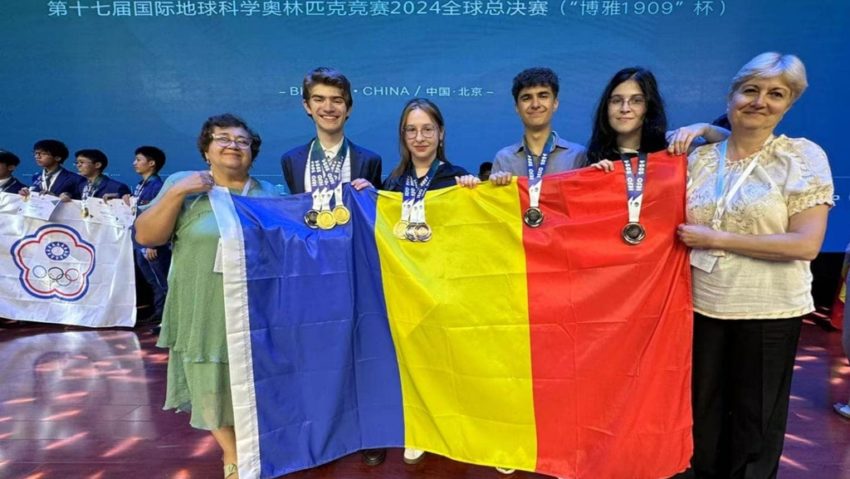 Medalii la Olimpiada Internațională ”Științele Pământului”