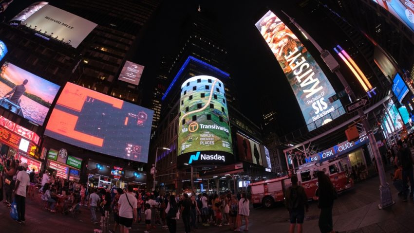 Via Transilvanica trece prin Times Square