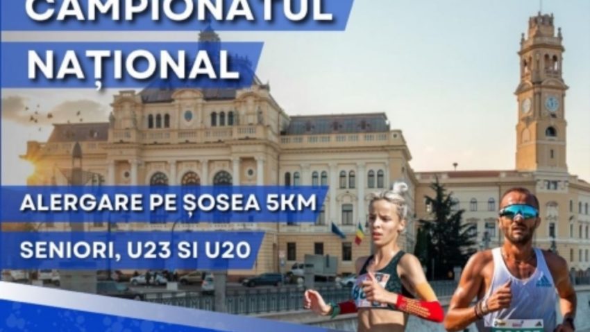 Oradea găzduiește, în premieră, campionatul național de alergare pe șosea