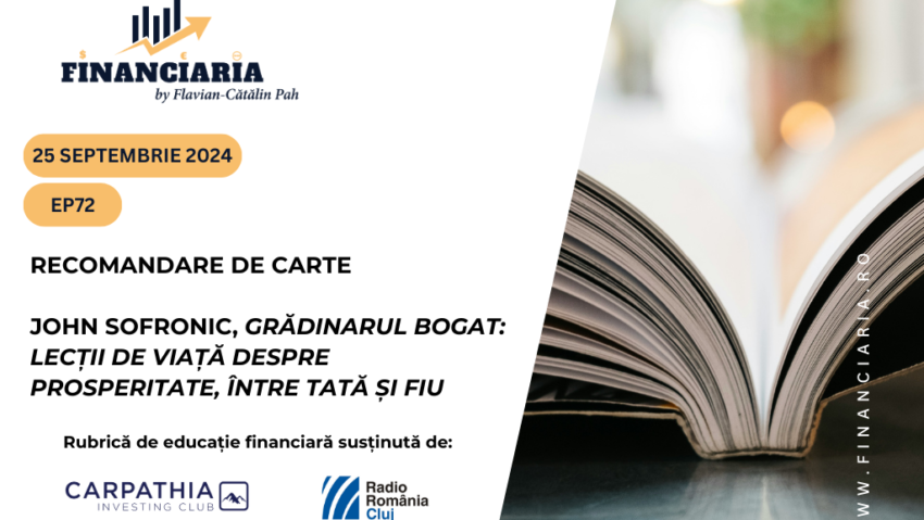 Recomandare de carte. Grădinarul bogat: lecții de viață despre prosperitate, între tată și fiu