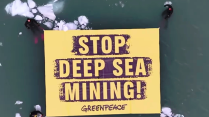 Greenpeace condamnă activităţile submarine de minerit pe platoul arctic