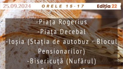 ”Oradea donează o pâine”, o nouă ediție